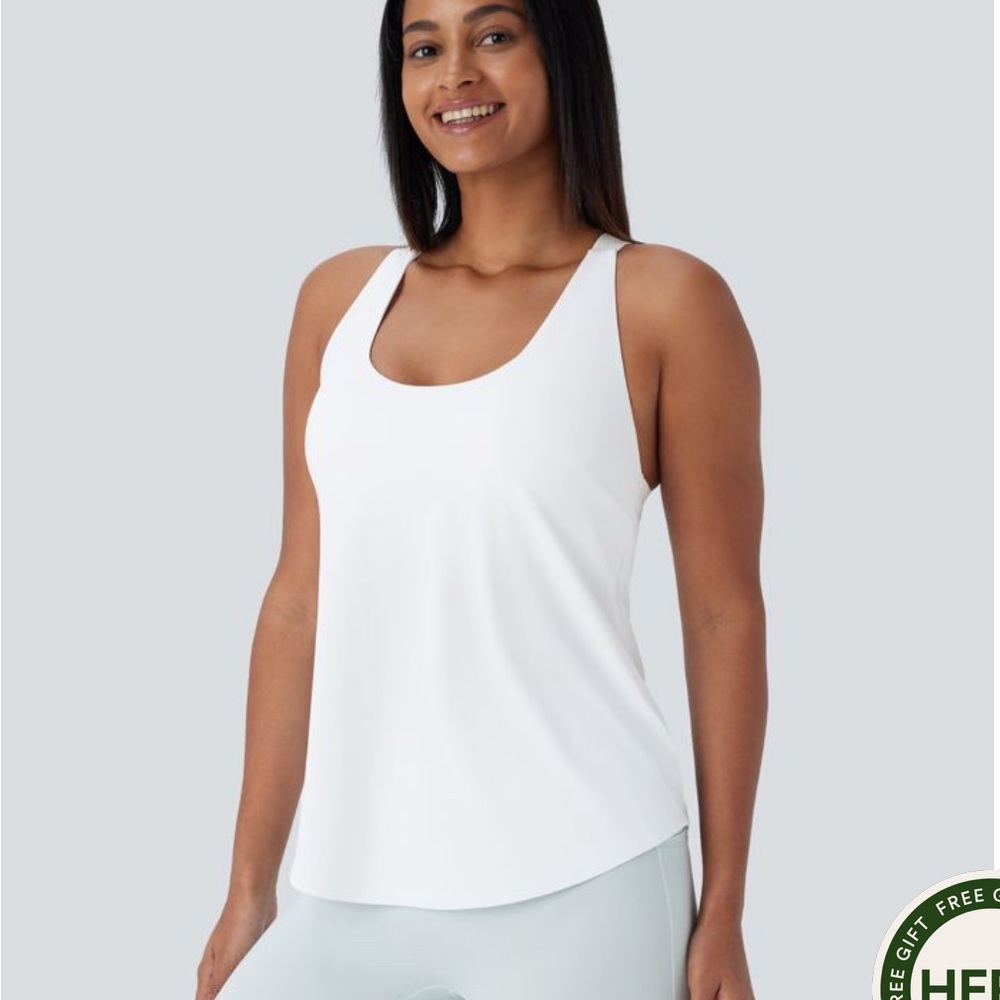 HALARA White Women's Tank Top - UPF 50+